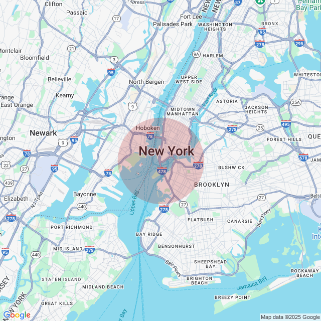 Building 17 State St, New York, NY + 2 ml around Test item to buy